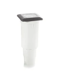 Наземный светильник ALDO SQUARE, чёрный, FROSTED, G9, 1,7W, 4000K, Fumagalli