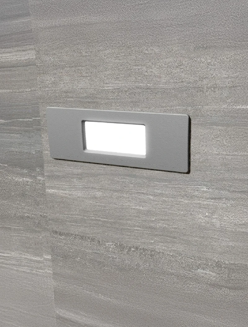 Светильник для лестницы/стены NINA 150, серый, OPAL, R7S 3,5W, 2700–4000–6500K, Fumagalli 2
