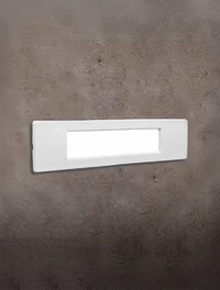 Corp de il. Scară/Perete NINA 190 alb opal R7S 7,5W 2,7-4-6,5K Fumagalli 2
