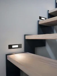 Corp de il. Scară/Perete NINA 190 negru OPAL R7S 7,5W 2,7-4-6,5K Fumagalli 2