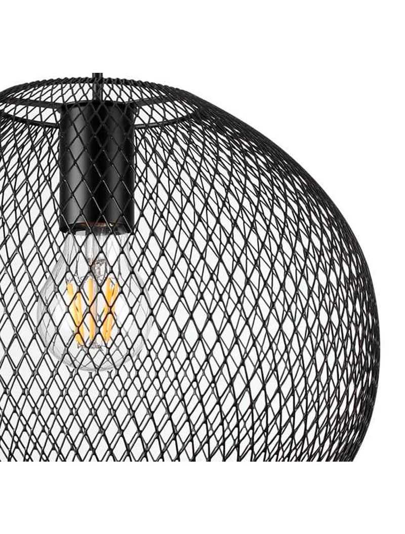 Люстра NET 1xE27 черная сферическая Ideal Lux 4