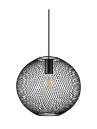 Люстра NET 1xE27 черная сферическая Ideal Lux 3