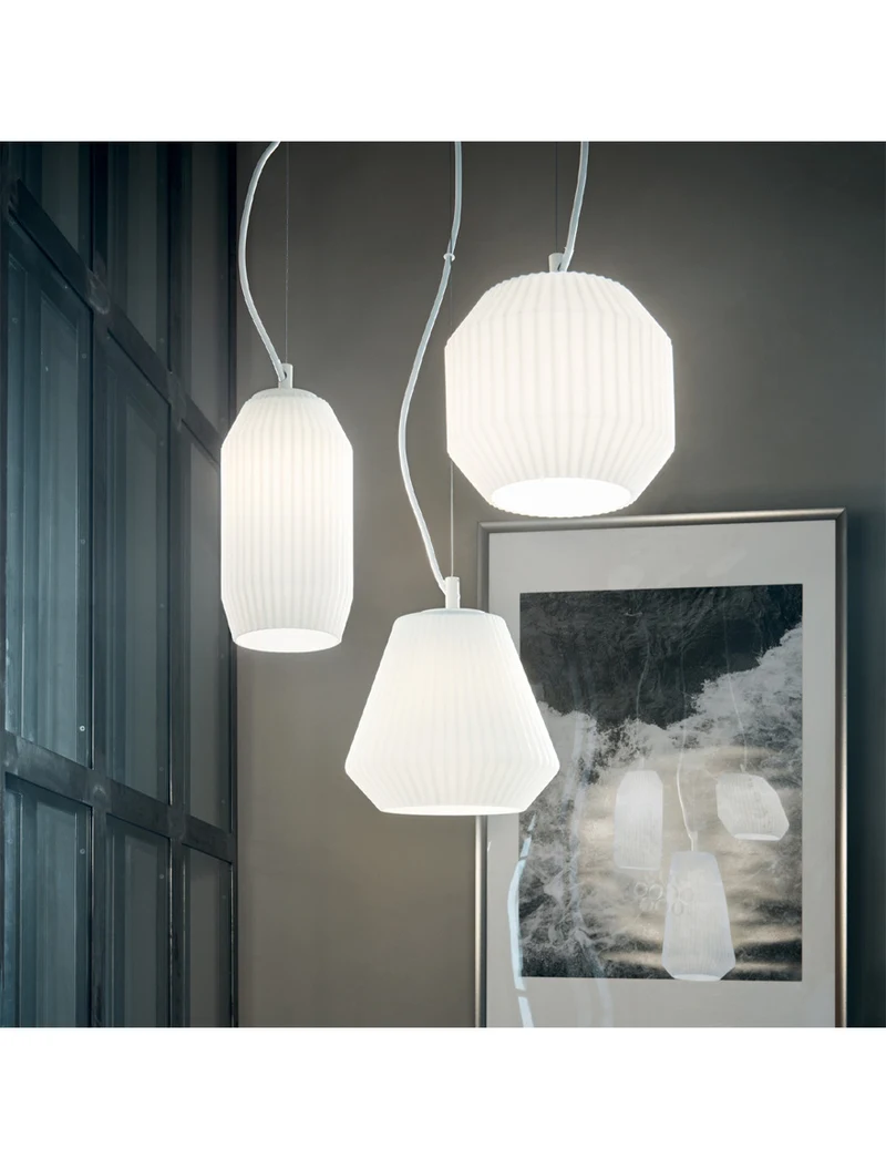 Люстра ORIGAMI 3xE27 матовое стекло Ideal Lux 2
