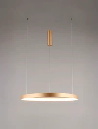 Люстра LED GEMINI 48Вт 6600Лм 3000К латунь Ideal Lux 3