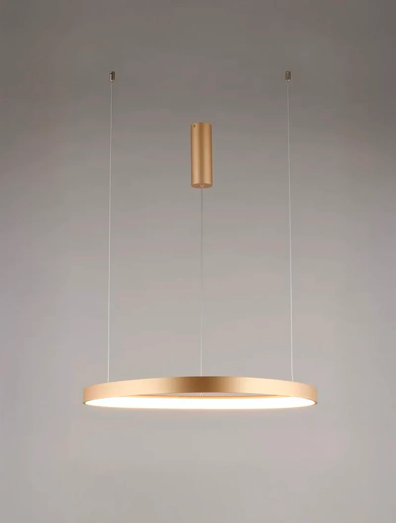 Люстра LED GEMINI 48Вт 6600Лм 3000К латунь Ideal Lux 3
