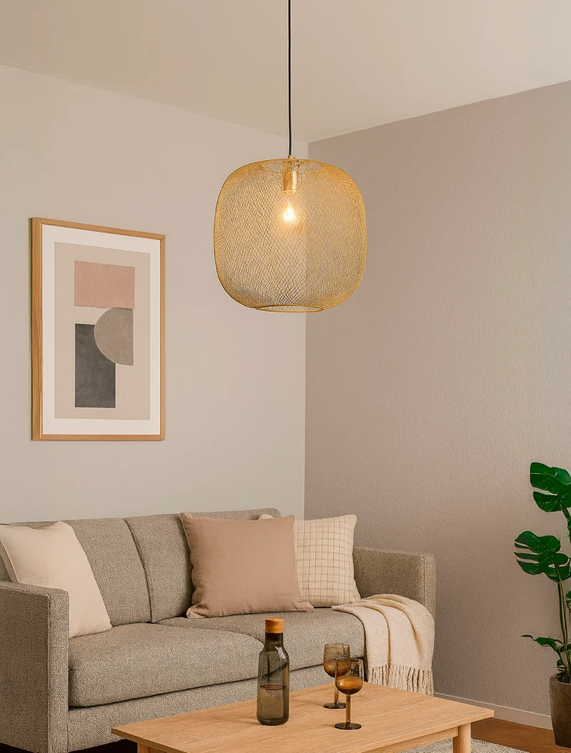 Lustra NET 1xE27 brass Ideal lux 3