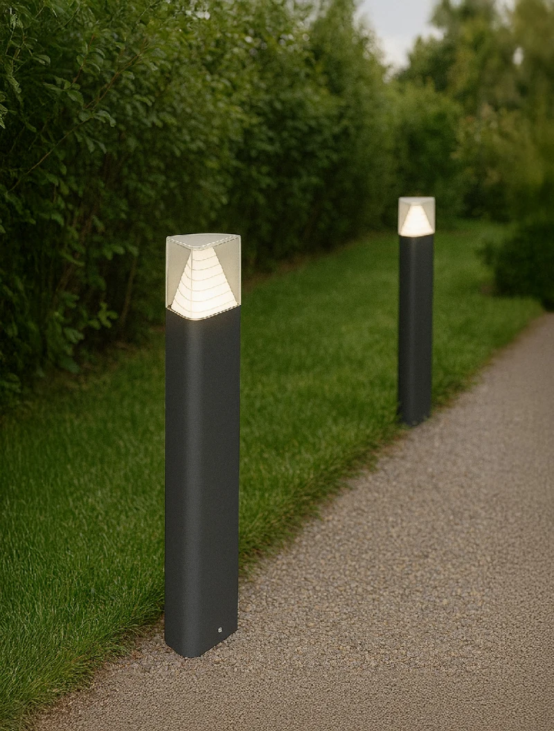 Felinar LED de grădină DYNAMIC 6W 4000K IP65 negru H600 Col_LUMINALED 2