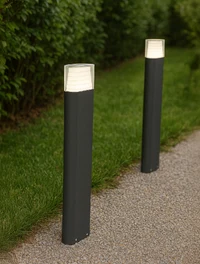 Felinar LED de grădină STYLE 6W 4000K IP65 H600 negru Col_LUMINALED 2