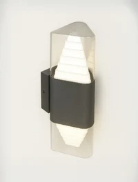 Aplică LED exterior DYNAMIC  2X6W 4000K IP65 neagră Col_LUMINALED 2