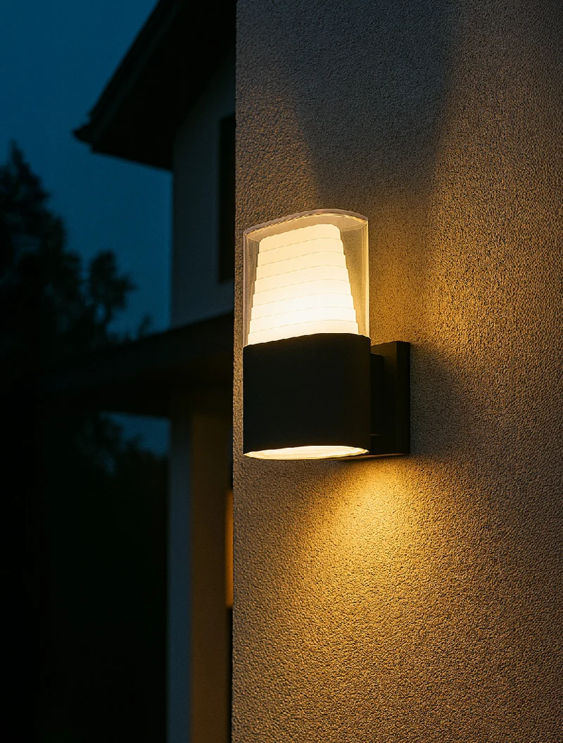 Aplică LED exterior STYLE 6W 4000K IP65 neagră Col_LUMINALED 2