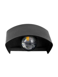 Наружный LED-светильник LASER 2×1W, 3000K, IP65, чёрный, Col_LUMINALED