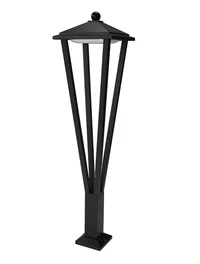 Felinar LED de grădină ELEGANT 12W 3000K IP65 H800 negru Col_LUMINALED