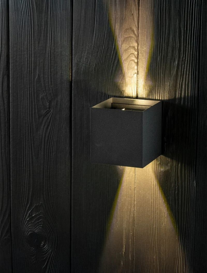 Aplică LED exterior COMET P 2X3W 3000K IP65 neagră Col_LUMINALED 2