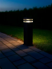 Садовый фонарь CLASSIC 1xE27, IP44, H500, чёрный, Col_LUMINALED 2