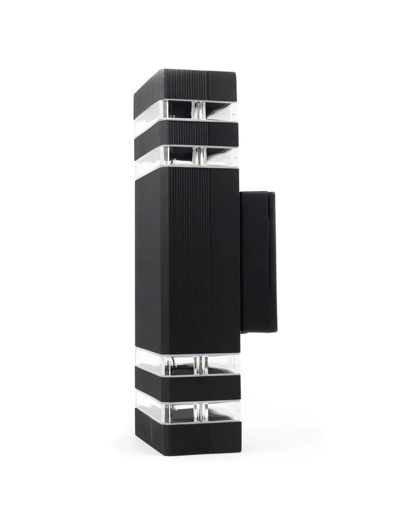 Aplică exterior CLASSIC 2XE27 IP44 neagră Col_LUMINALED 3