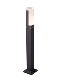 Felinar LED de grădină NORDIK 5W 4000K IP65 H600 negru Col_LUMINALED