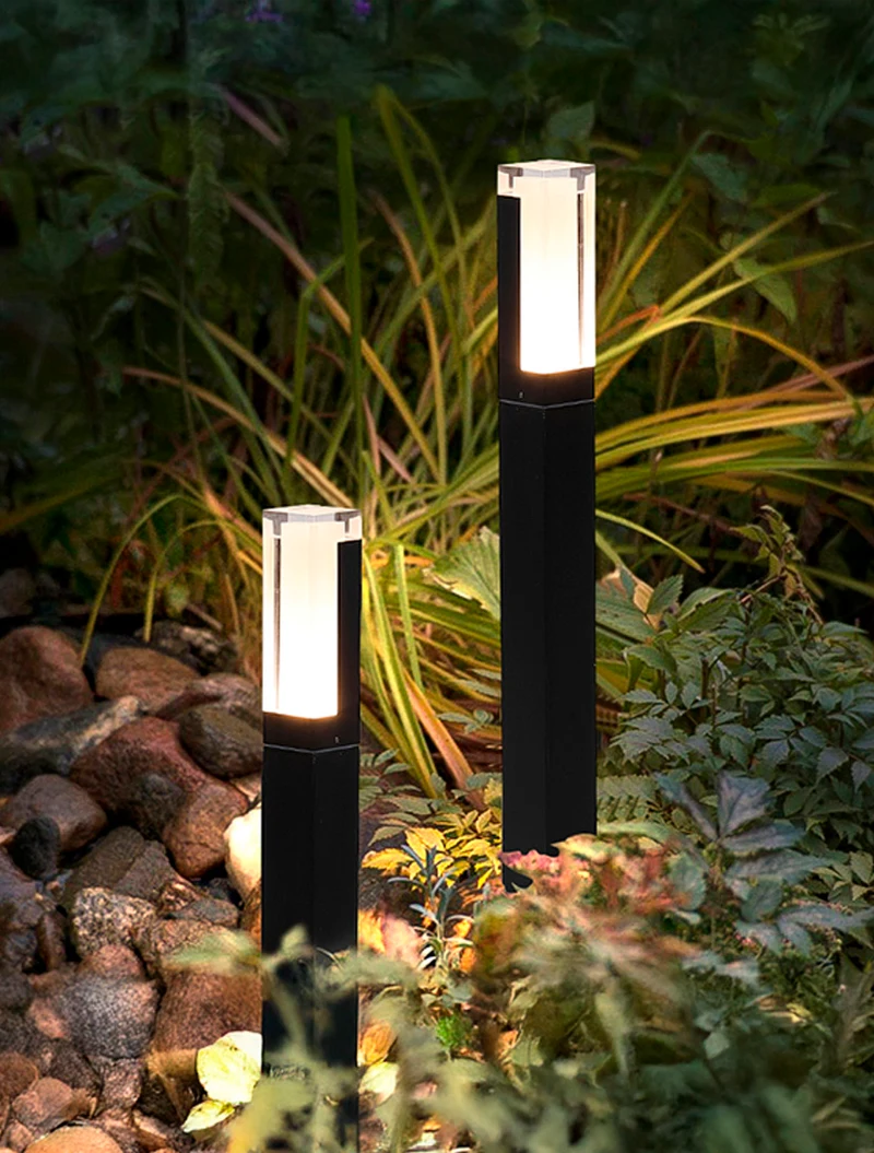 Felinar LED de grădină NORDIK 5W 4000K IP65 H600 negru Col_LUMINALED 3
