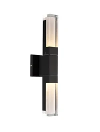 Наружный LED-светильник NORDIK 2×5W, 4000K, IP65, чёрный, Col_LUMINALED