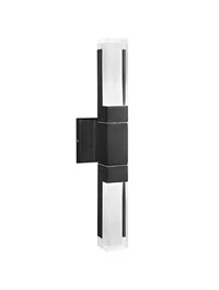 Наружный LED-светильник NORDIK 2×5W, 4000K, IP65, чёрный, Col_LUMINALED 3