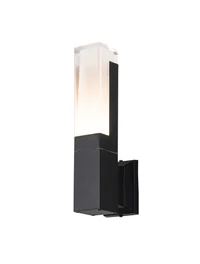 Aplică LED exterior NORDIK 5W 4000K IP65 neagră Col_LUMINALED