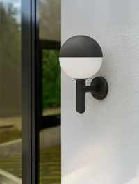 Aplică LED exterior BALL 18W 3000K IP65 neagră Col_LUMINALED 2