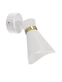 * Corp de iluminat aplicat 1*E14 90*130 IP20 alb LUMINALED
