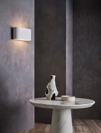 Настенный светильник 1xG9, 160×80 мм, IP20, белый, LUMINALED 2