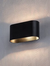 * Aplică 1XG9 160X80 IP20 neagră LUMINALED 2