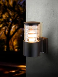 * Corp de iluminare pentru fațade 1XE27 IP65 negru LUMINALED 2