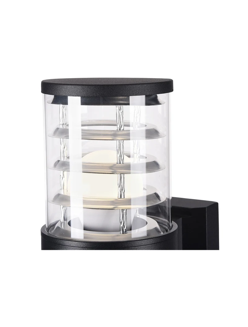 * Corp de iluminare pentru fațade 1XE27 IP65 negru LUMINALED 3