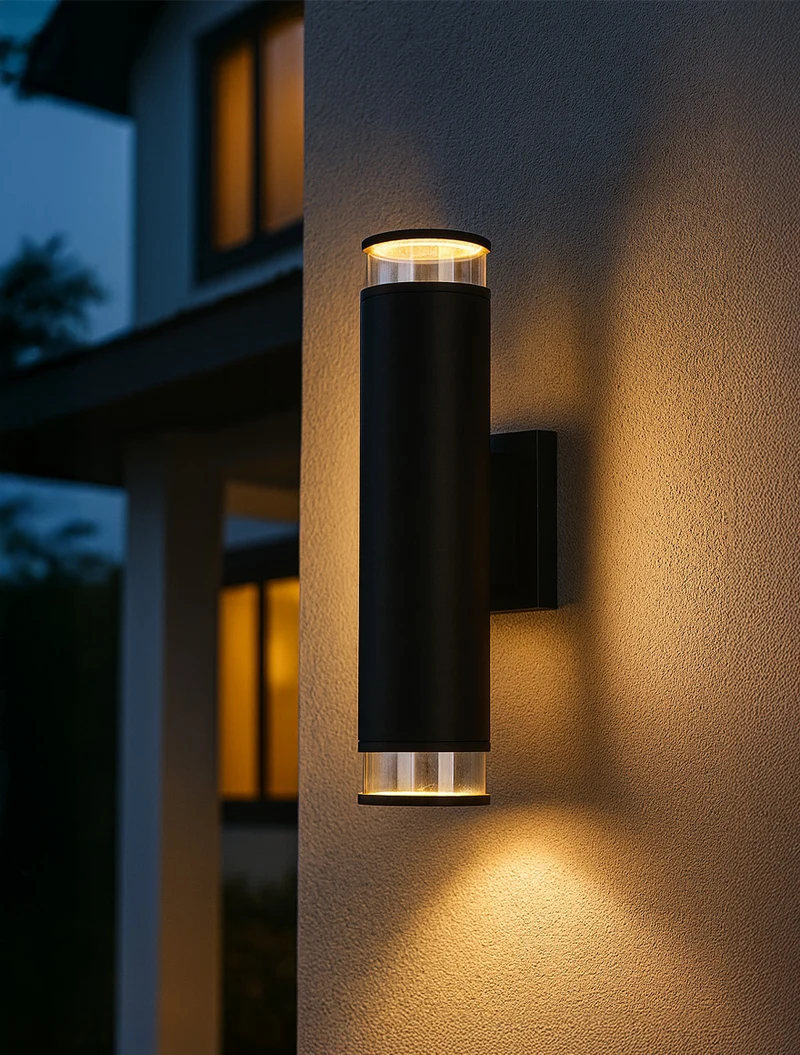 * Corp de iluminare pentru fațade 2XGX53 IP54 negru LUMINALED 2