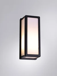 * Corp de iluminare LED pentru fațade 8W 3000K IP54 negru LUMINALED 3