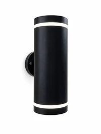 Corp de iluminare pentru fațade 2XGX53 IP54 negru LUMINALED