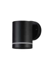 Corp de iluminare pentru fațade GX53 IP54 negru LUMINALED