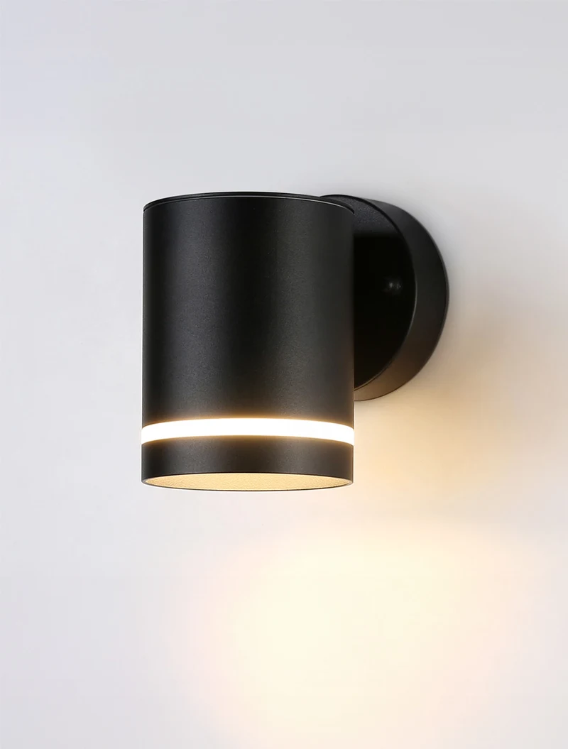 Corp de iluminare pentru fațade GX53 IP54 negru LUMINALED 3