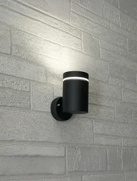 Corp de iluminare pentru fațade GX53 IP54 negru LUMINALED 2