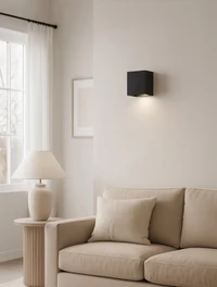 * Aplică 1XG9 60*75*80 IP20 neagră LUMINALED 2