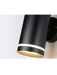 Aplică 2XGU10 55*160*80 IP20 neagră LUMINALED 4