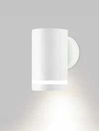 Настенный светильник 1xGU10, 70×110 мм, IP20, белый, LUMINALED 3