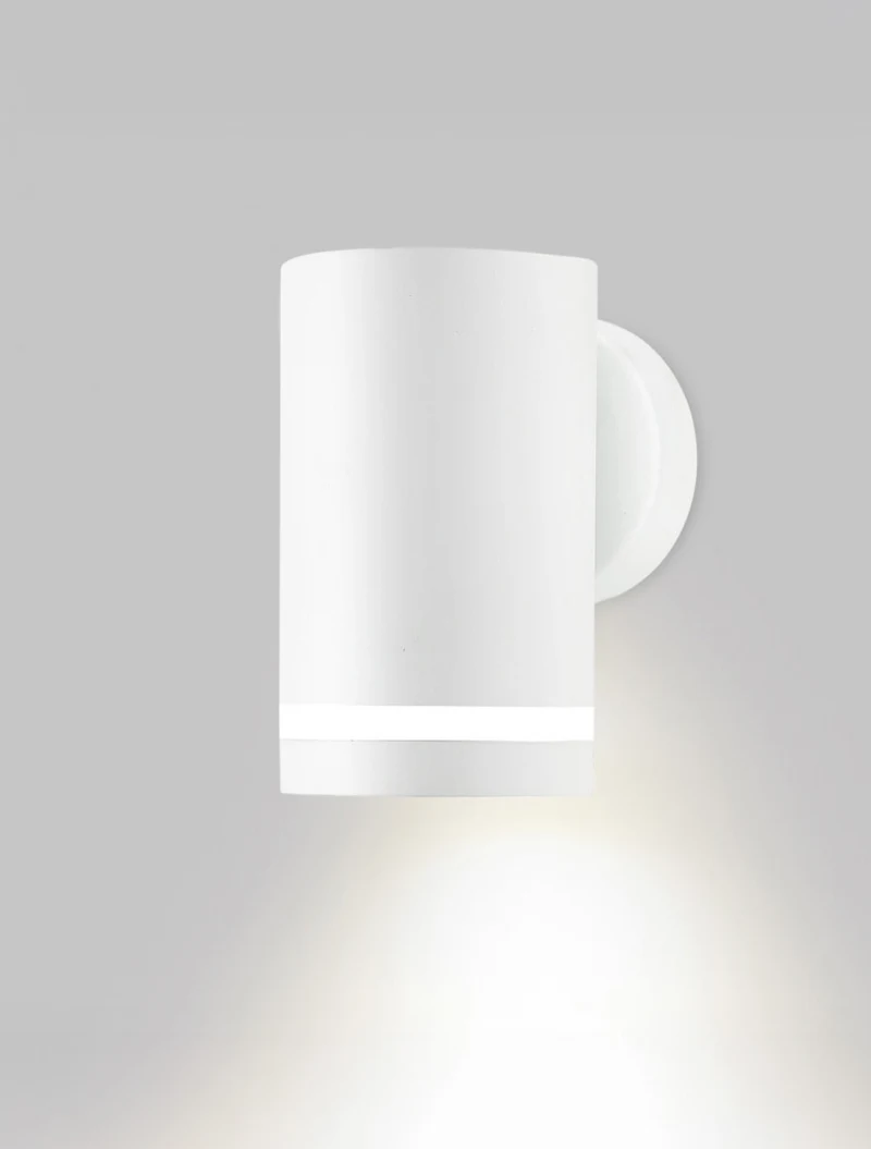 Настенный светильник 1xGU10, 70×110 мм, IP20, белый, LUMINALED 3