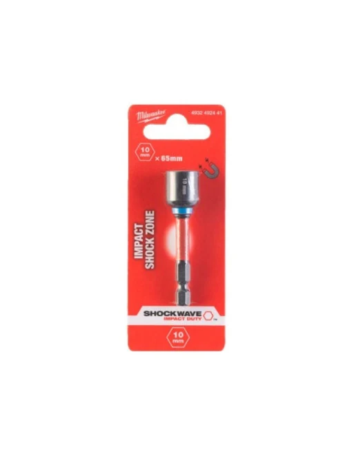 Capăt magnetic Milwaukee Shockwave gen2, SHW HEX 10 X 65 MM, 4932492441