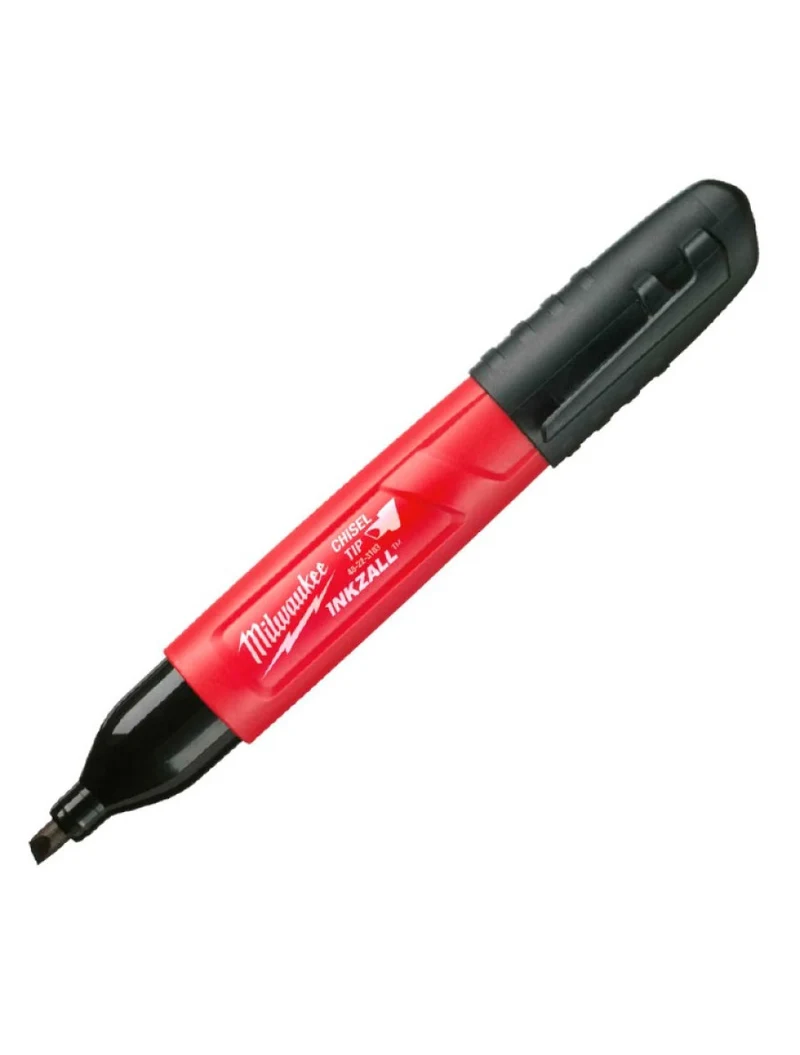 Marker INKZALL chisel tip negru Milwaukee 48223103 2