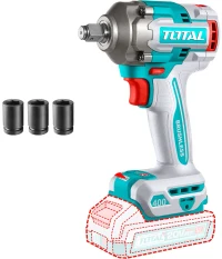 Mașină înșurubat impact cu acumulator 20V, 2Ah 285Nm TIRLI2028 Total 2