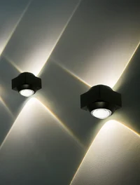 * Aplică LED exterior 2W 3000K IP54 neagră V-TAC 2