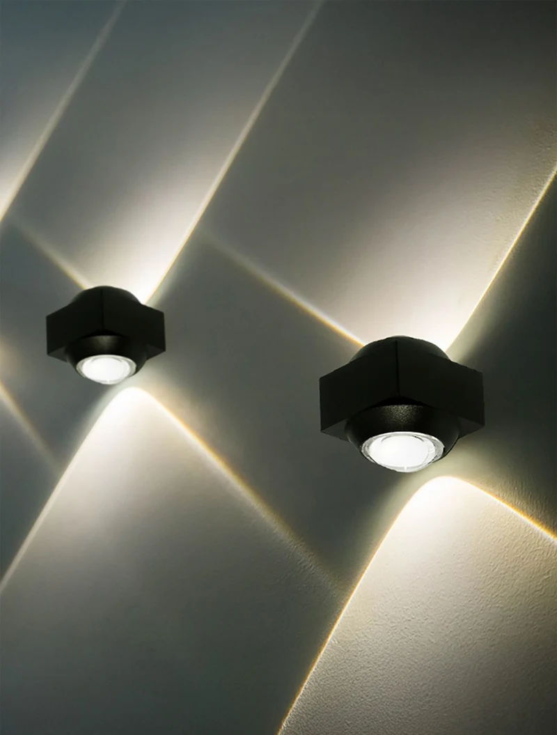* Aplică LED exterior 2W 3000K IP54 neagră V-TAC 2