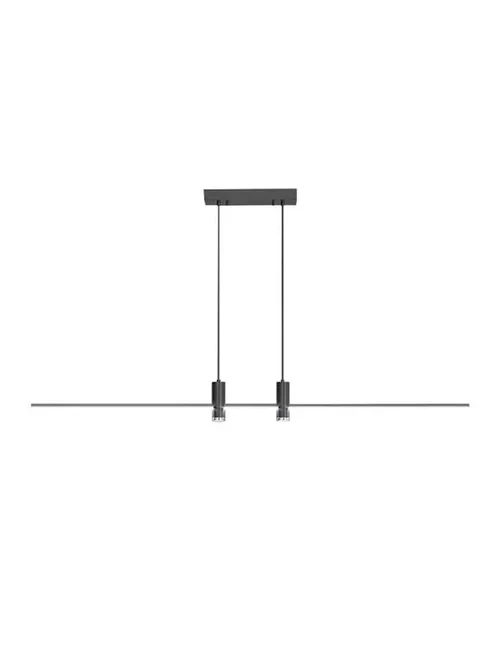 Lustră LED 19W 2160Lm 4000K 800mm negru V-TAC