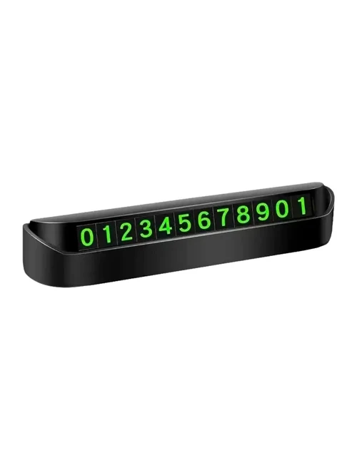 Număr de telefon pe parbriz box