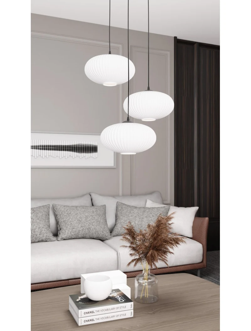 * Lustră COCO 3XE27 opal EMIBIG 3