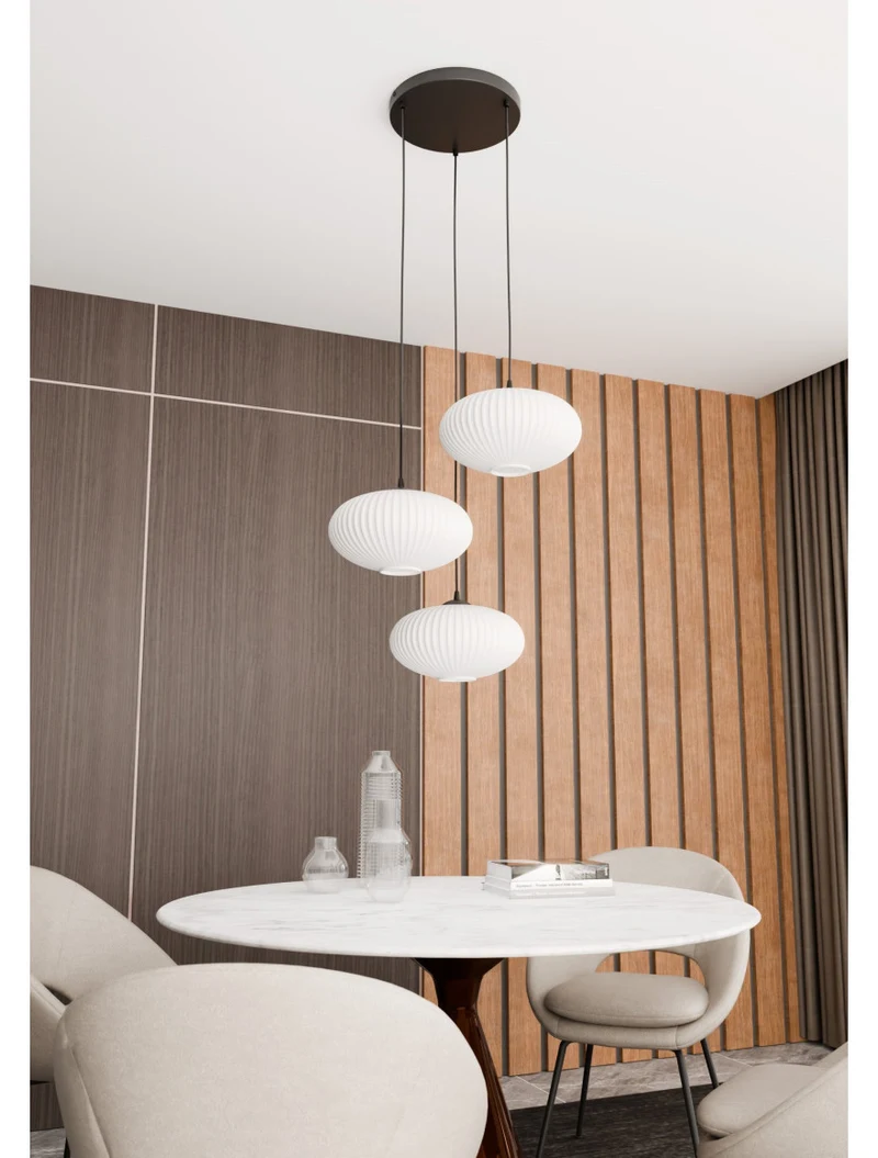* Lustră COCO 3XE27 opal EMIBIG 2
