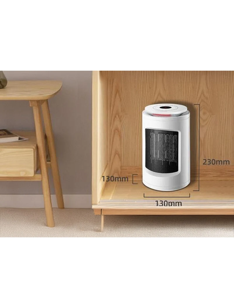Электрический тепловентилятор 600 Вт/1200 Вт HP-12AR Luminaled 3